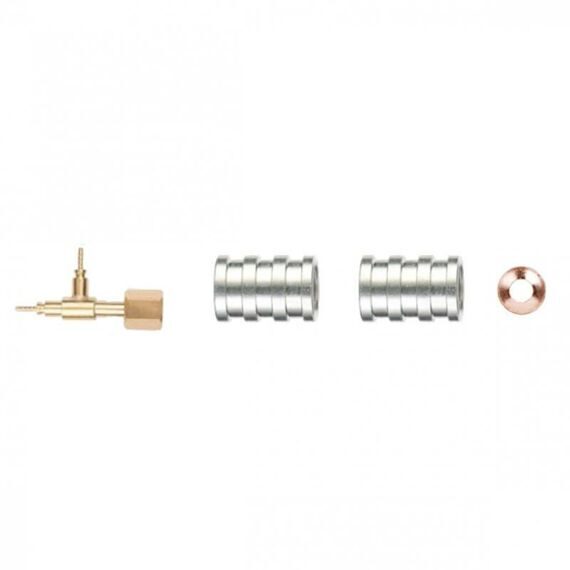 Тройник c боковой гайкой 1/4", 7/16"-20UNF (на трубку 2мм) Тройник c боковой гайкой 1/4", 7/16"-20UNF (на трубку 2мм)