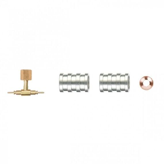 Тройник c ниппелем под гайку 1/4", 7/16"-20UNF (на трубку 2мм) Тройник c ниппелем под гайку 1/4", 7/16"-20UNF (на трубку 2мм)