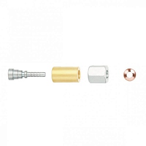 Фитинг прямой, 7/16"-20UNF (на трубку 4мм)