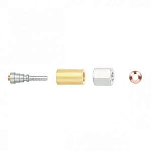 Вставка с депрессором, 7/16"-20UNF (на трубку 4мм)